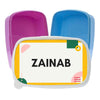 Personalised Lunch Box - Zainab