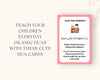 24 Daily Dua cards for Kid