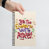 Be The Energy You Want To Attract - Spiral Notebook